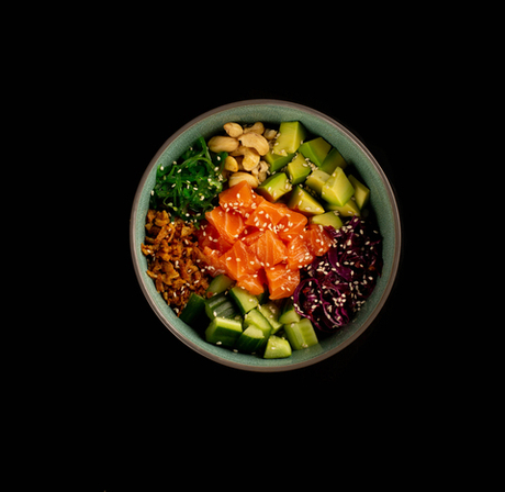 Поке с Лососем