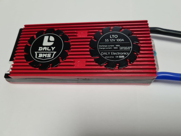 Плата контроля BMS LTO 5S 12V 100A