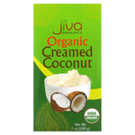 Jiva Organics, органический сухой прессованный концентрат кокосового молока, 200 г (7 унций)