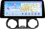 Магнитола для Jeep Wrangler 3 2014-2018 - FarCar монитор 12.3" 2K QLED на Android 14, TS10, CarPlay, 4G SIM-слот