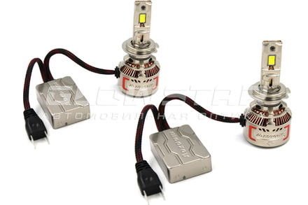 Aozoom P13/H7 с вентилятором 12V 100W 11000Lm (комплект, 2шт)