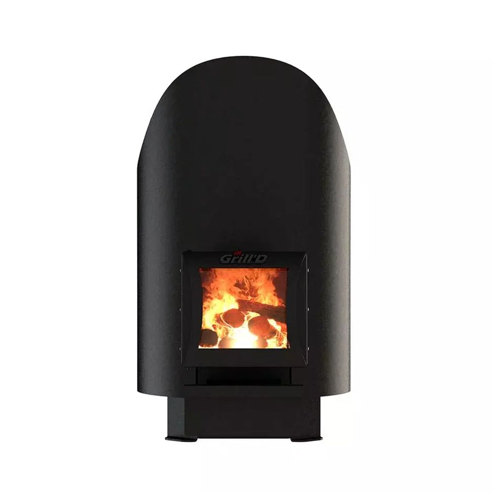 Дровяная банная печь Grill'D Aurora 180 Long (дверца со стеклом)