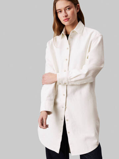 Рубашка CALVIN KLEIN JEANS - экрю(J20J224146)