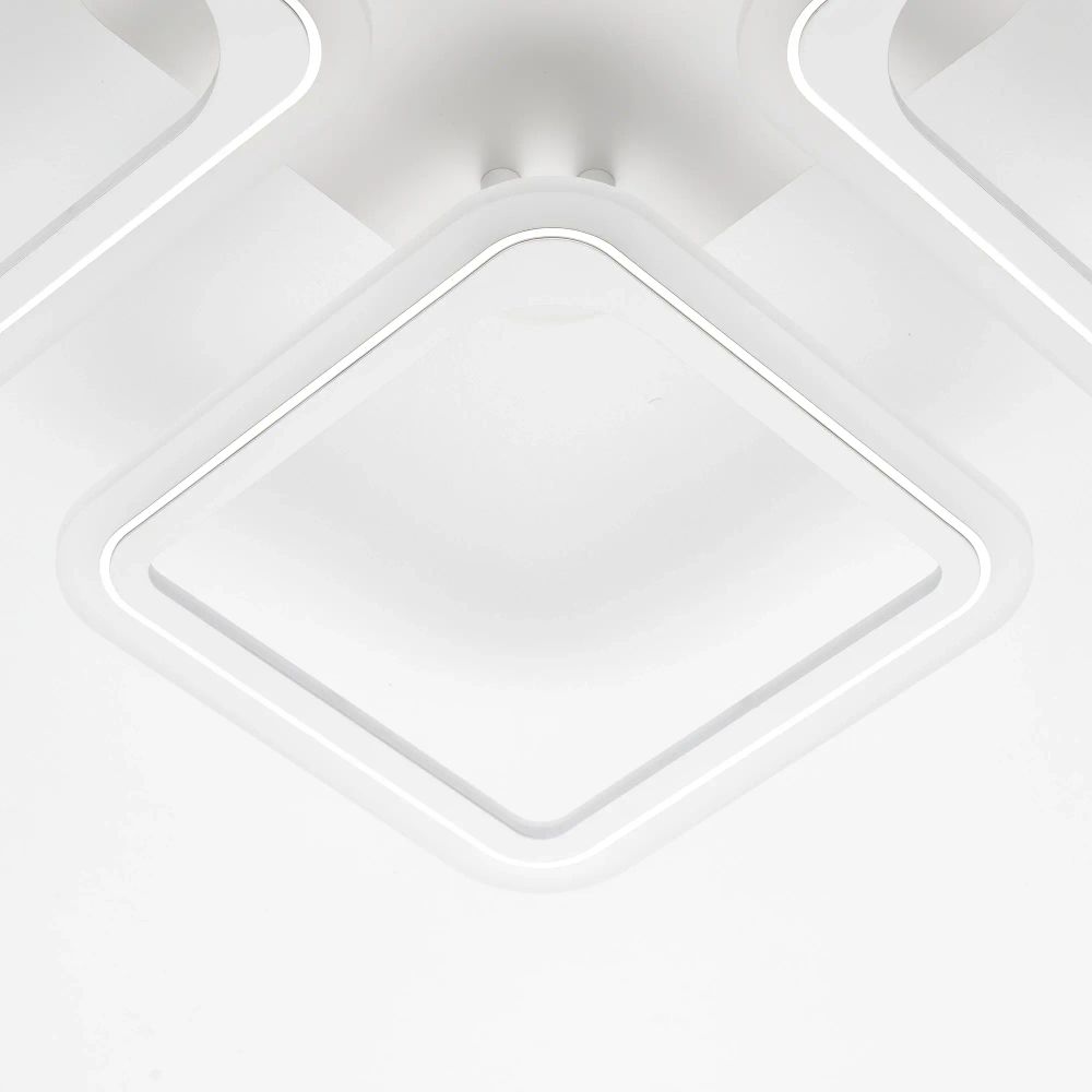 Citilux Марсель CL232140R LED Люстра с пультом Белая