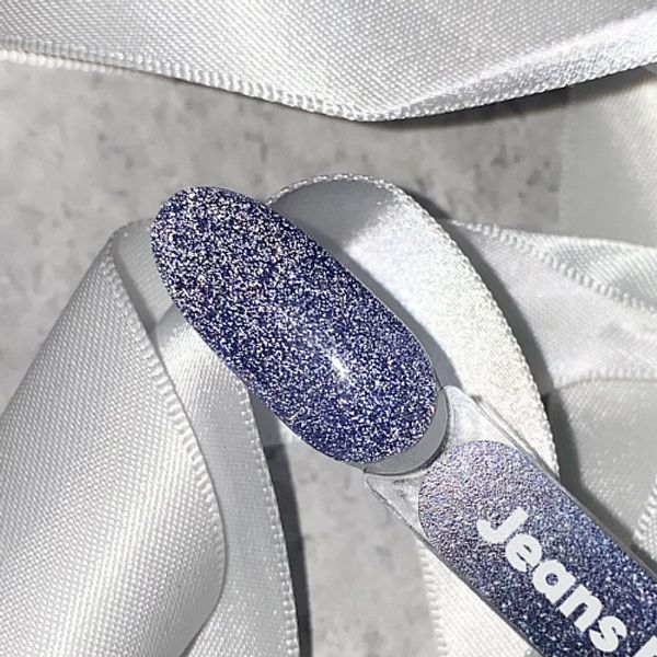 Patrisa Nail, Гель-лак светоотражающий Jeans Flash сиреневый 3,5 мл - фото 2
