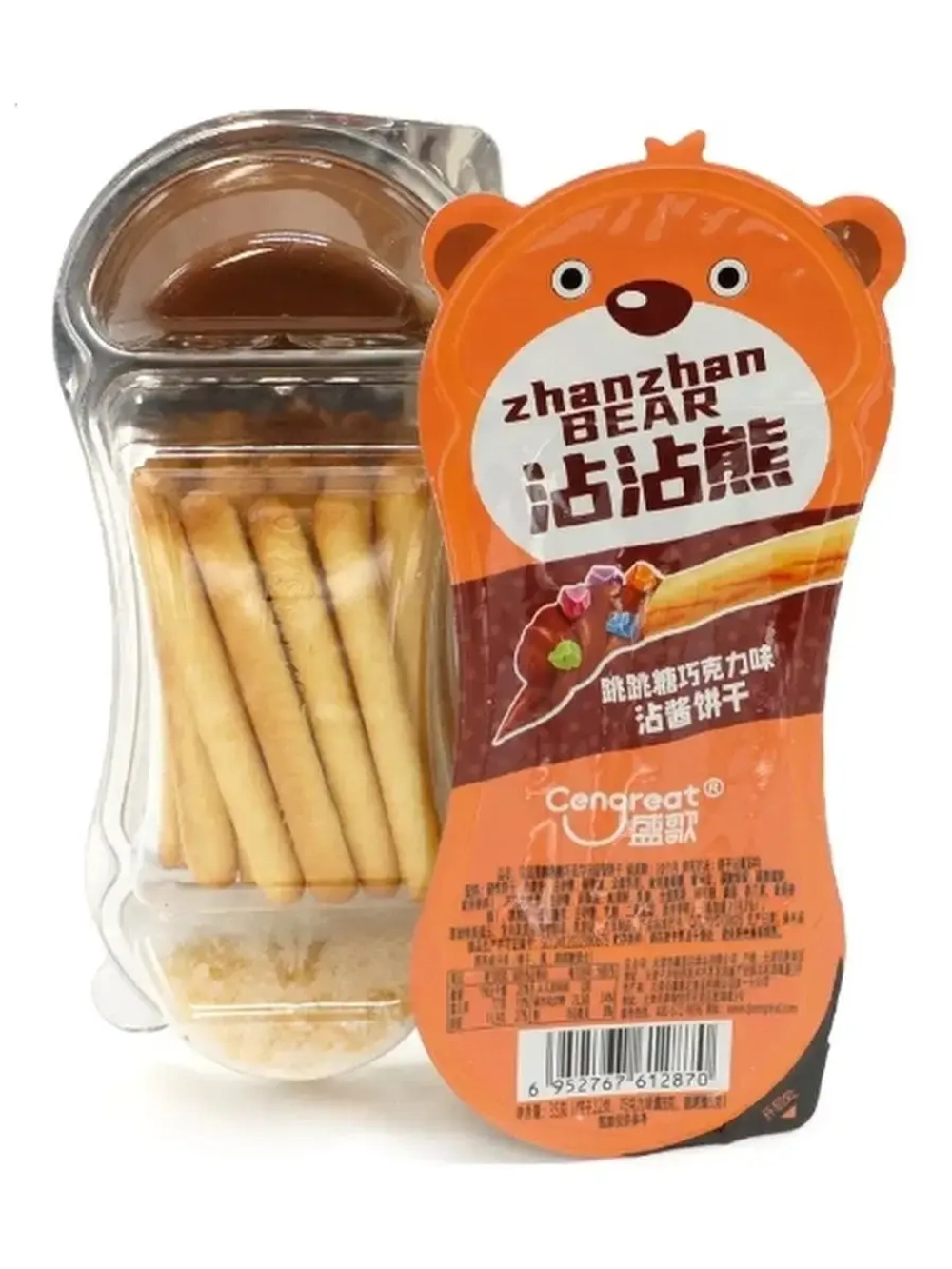 Азиатское печенье Медвежонок 35 г * 20 шт
