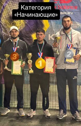 Турнир «Каспийская Ракетка W-1000 и M-1000» состоялся в Каспийске