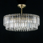 Citilux Фонда CL303223 Люстра хрустальная подвесная Бронза