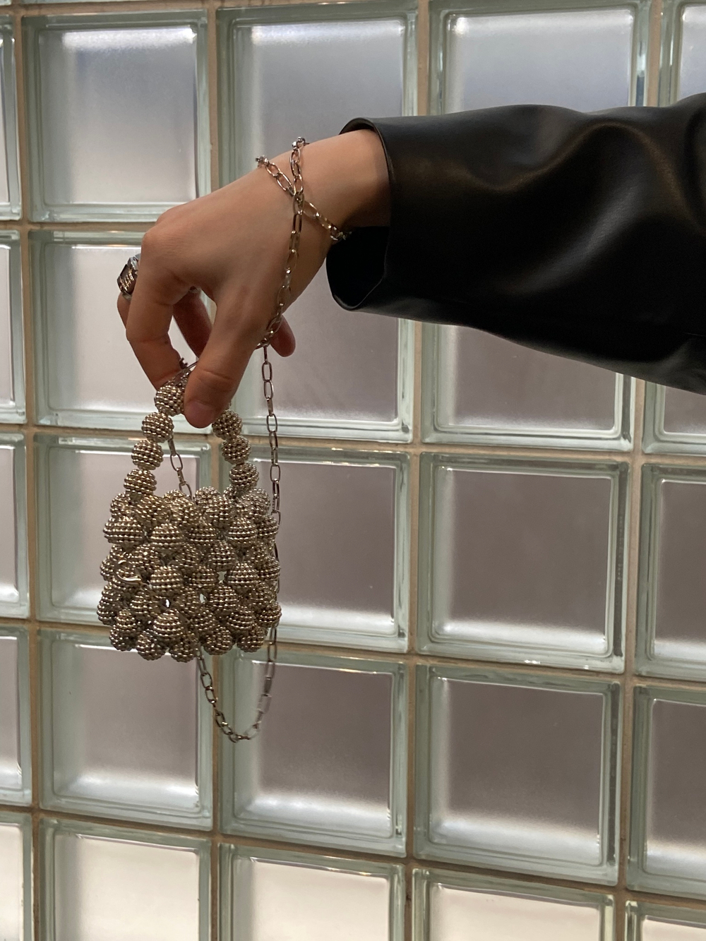BYSASHAZEMLYA mini metal bag