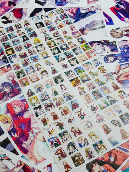 Набор открыток, карточек и наклеек "Добро пожаловать в класс превосходства / Classroom of the Elite", 188 предметов