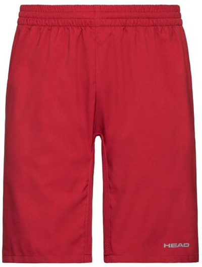 Детские теннисные шорты Head Club Bermudas - Red