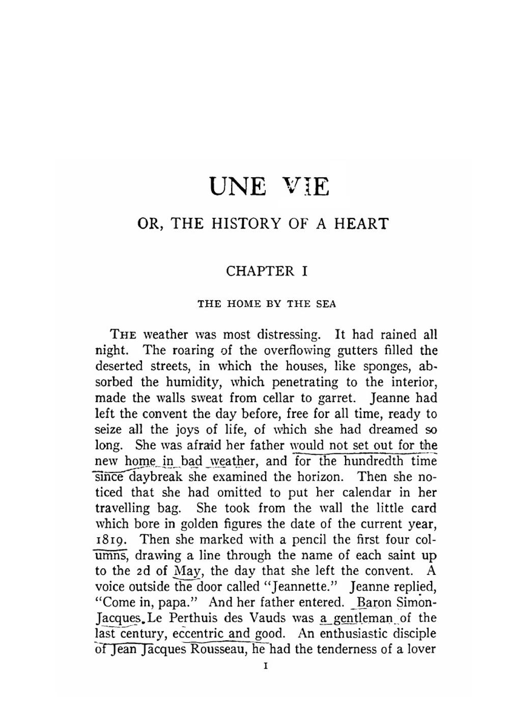 Une vie | Ги де Мопассан