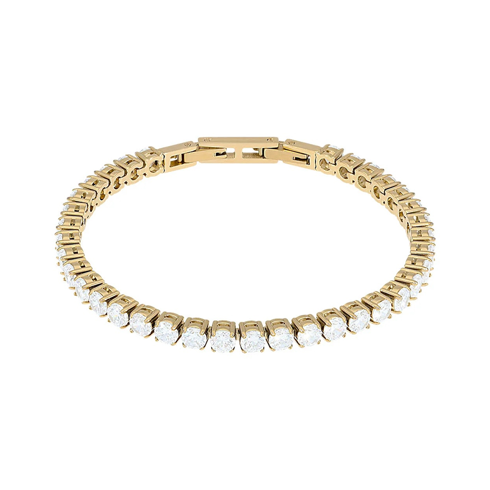 Браслет Qudo CASSIO 18 cm Cristal-Gold 102028/30-1816