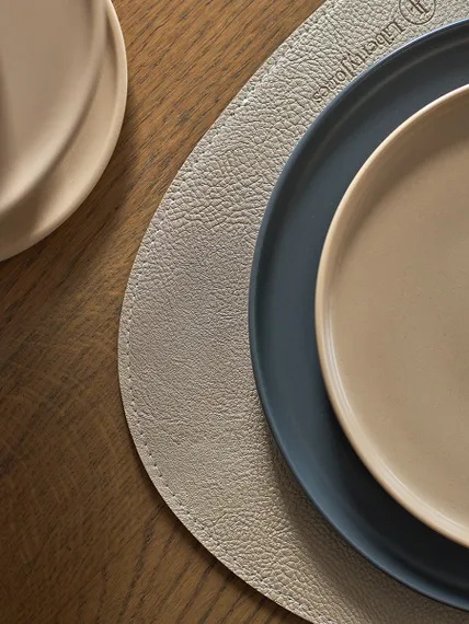 Набор из 4-х двухсторонних сервировочных салфеток drop, 33х41 см, коричневый/карамельный