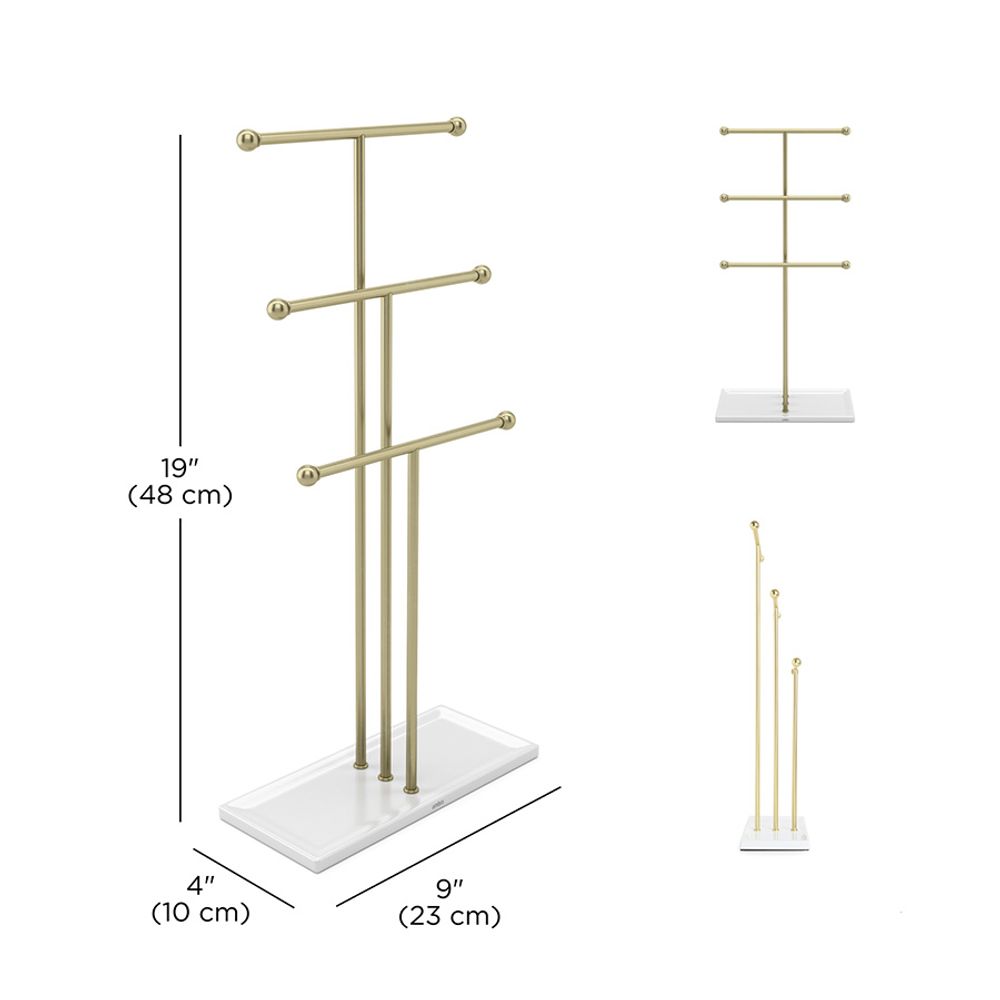 Держатель для украшений Trigem, латунь