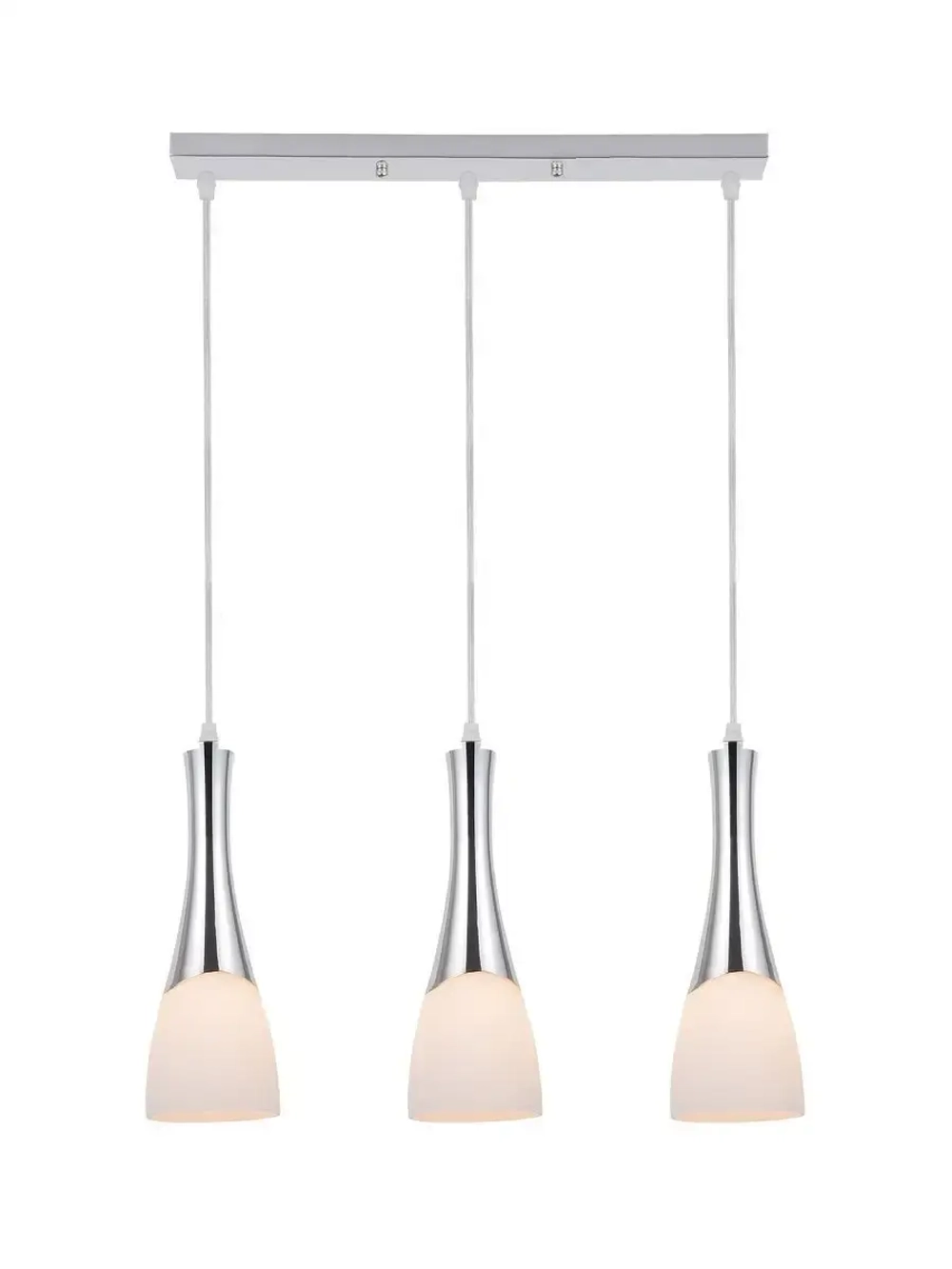 Люстра подвесная 3* E27*60W Chrome,White