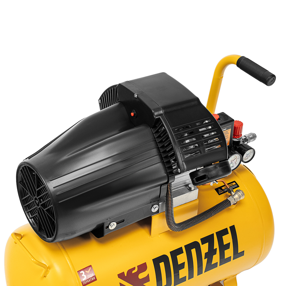 Компрессор воздушный прям. привод DCV1800/50, 1,8 кВт, 50 литров, 320 л/мин Denzel