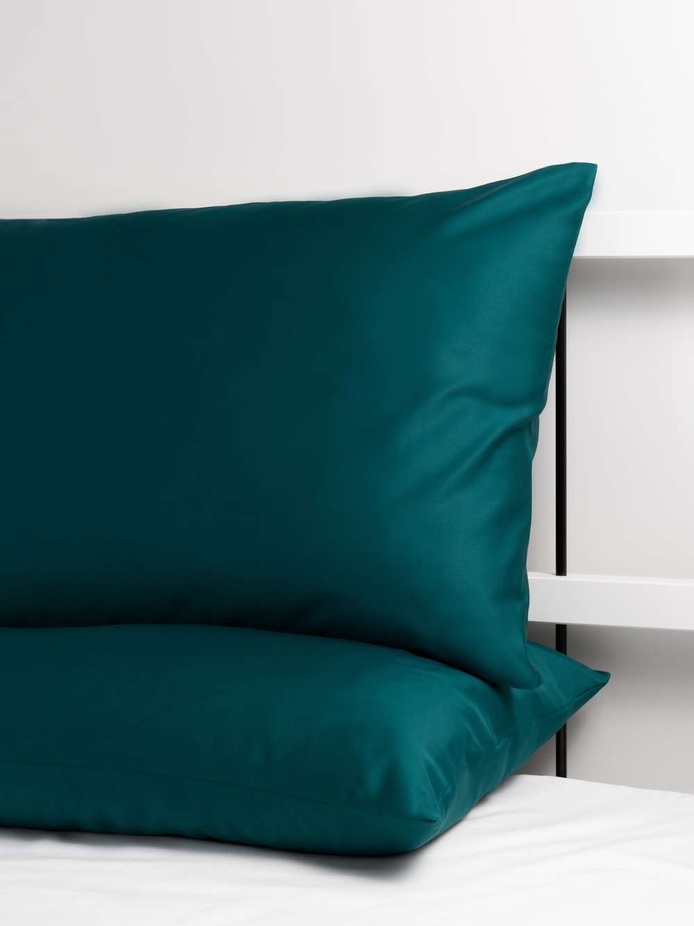 UTOPIA 2 наволочки, сатин изумрудный