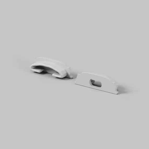 Комплект заглушек (для профиля 18x06) 2 шт., ALM-1806-EC 642075 Led Strip 642075