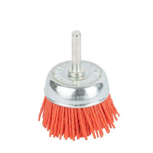 Щетка чашечная 50 мм для дрели, проволока полимер-абразив Yoko