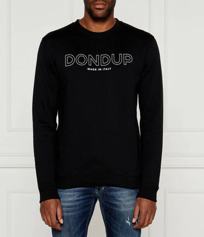 Худые FLEECE DONDUP - made in Italy - черный(UF641 KF0196U HY3)