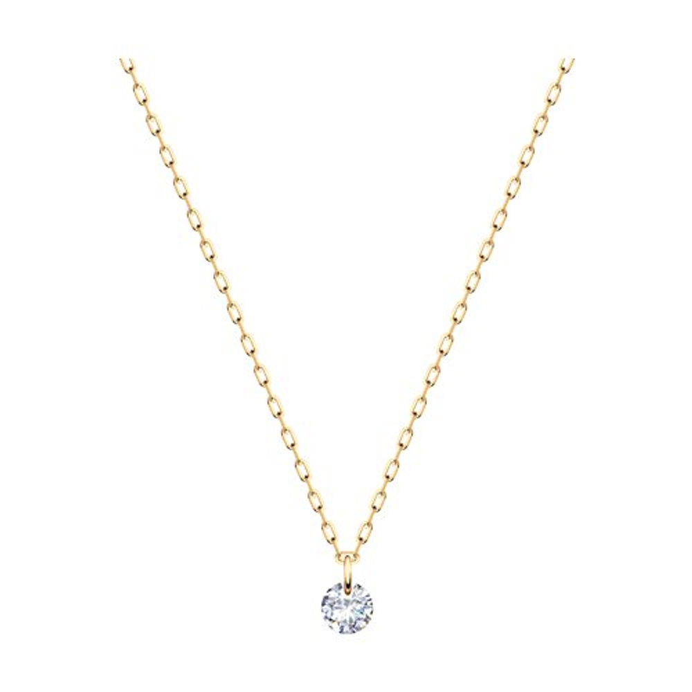 Колье из золота с фианитами