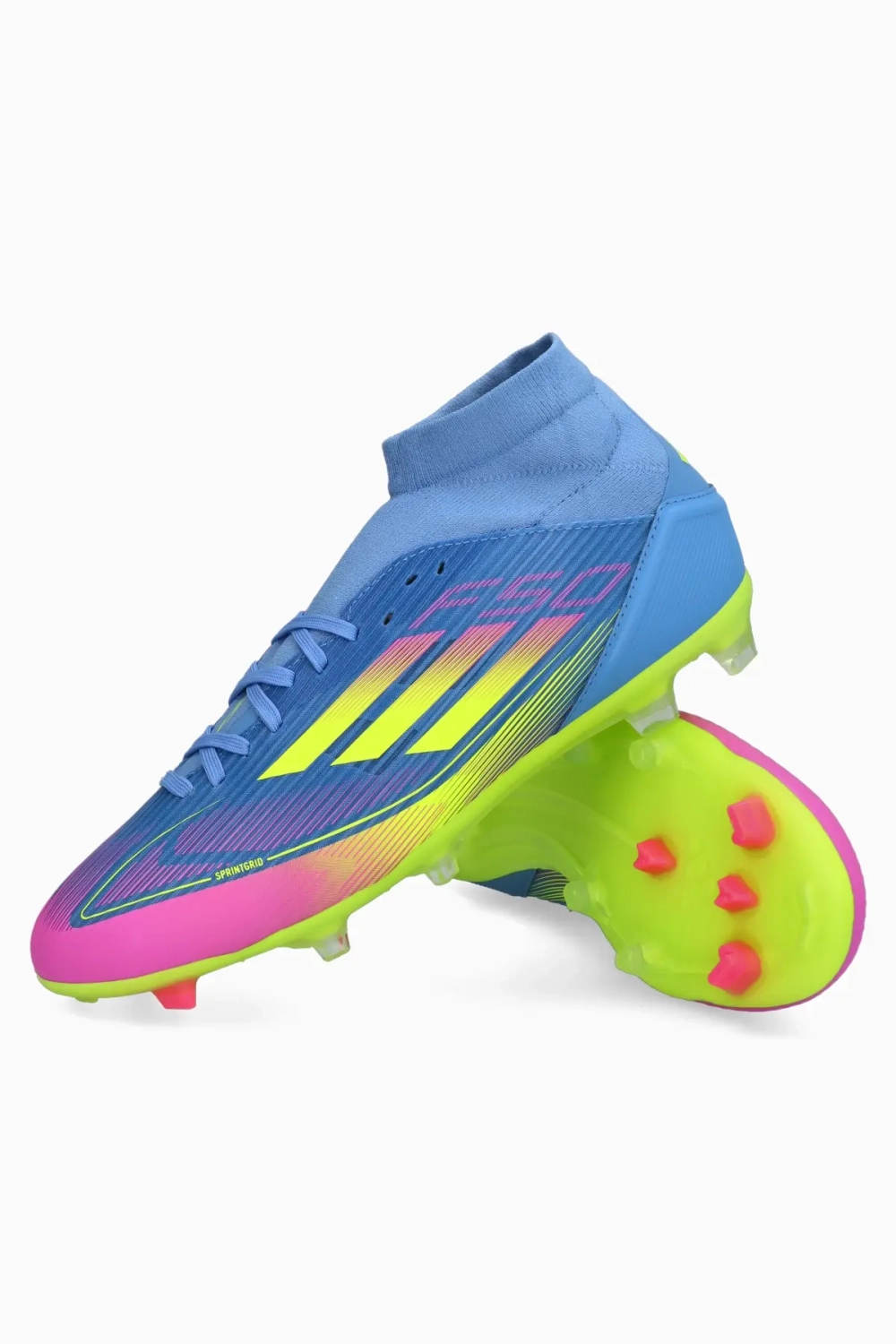 Бутсы adidas F50 League Mid FG/MG - многоцветный