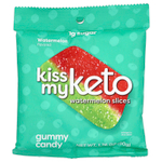 Kiss My Keto, Gummy Candy, ломтики арбуза, 6 пакетиков по 50 г (1,76 унции)