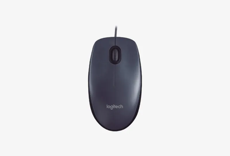 Мышь проводная Logitech M91P [910-006603] черный
