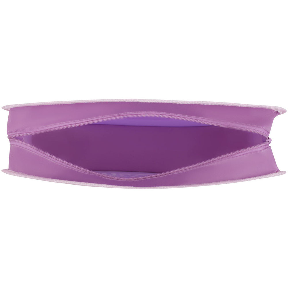 Папка с ручками А4 "Cool purple", пластик, на молнии, 75мм, ArtSpace