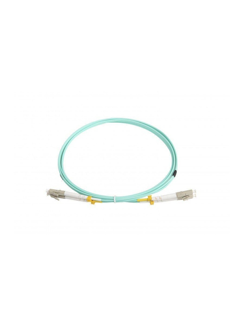 Патч-корд FC-D2-503-LC/PR-LC/PR-H-2M-LSZH-AQ волоконно-оптический(шнур) MM 50/125(OM3) LC-LC duplex 10G/40G LSZH 2м Hyperline 34454