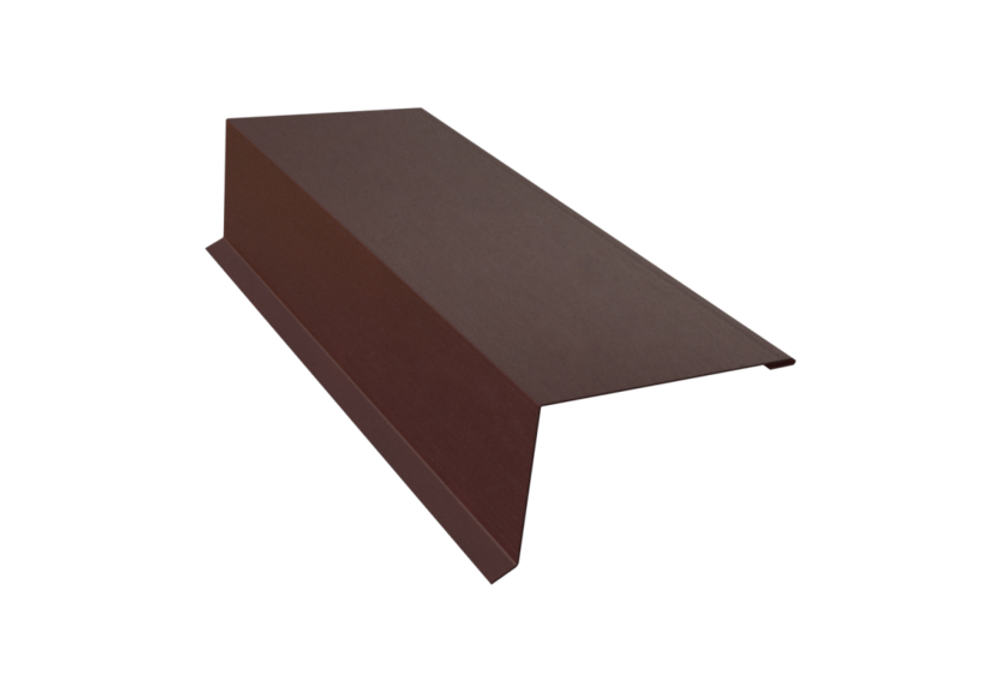 Планка торцевая (ветровая) // 95х120х2000мм // RAL 8017 Шоколад
