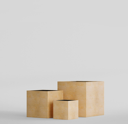 Кашпо, коллекция Color, форма CUBE
