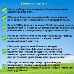Средство для обработки вымени после доения на основе йода Dairysoft I- 5000, 20 кг