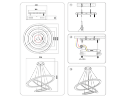 Ambrella Управляемый светодиодный светильник Original FA4359