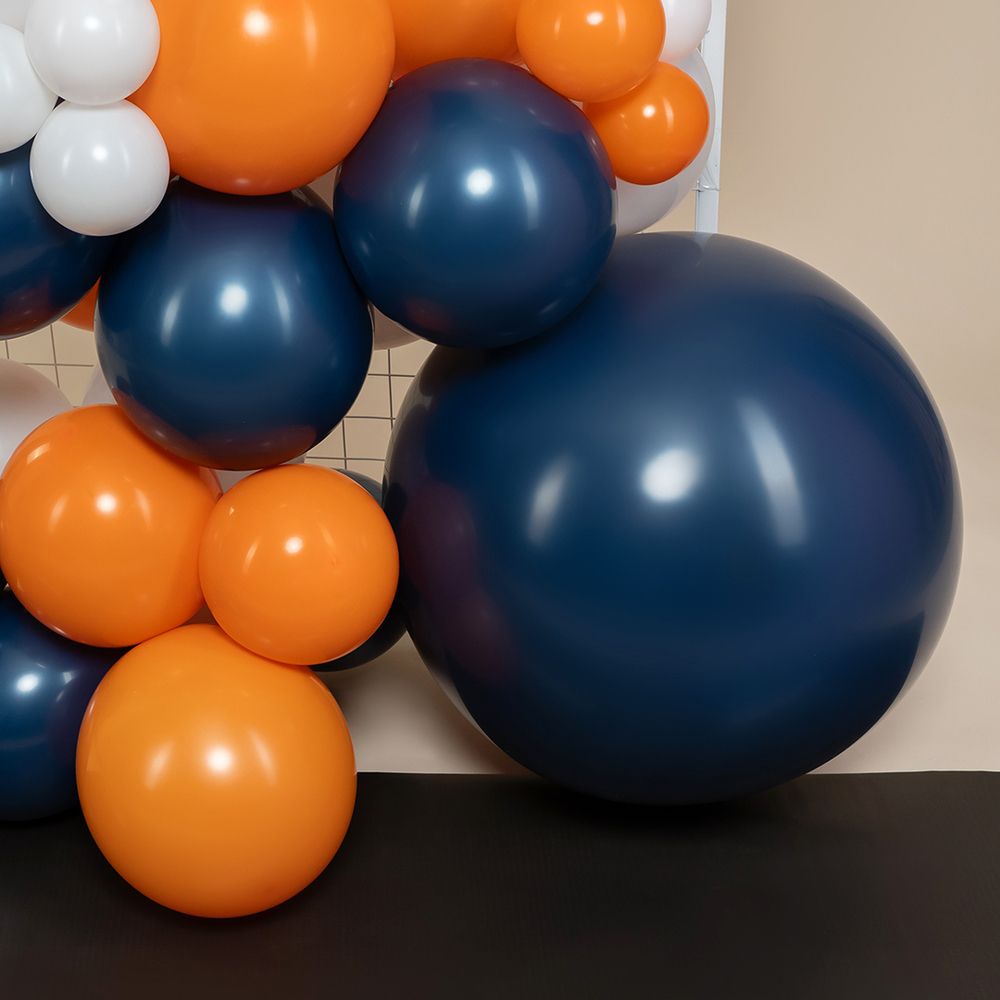 Шар 10" Темно-синий, Пастель / Navy Blue 044