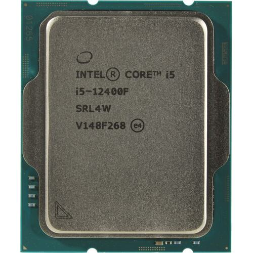 Процессор LGA 1700 CPU Intel Core i5-12400F 2.5 GHz/6PC/7.5+18Mb/117W/16 GT/s LGA1700