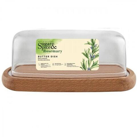 PlastRep Масленка Sugar/Spice Rosemary деревянная