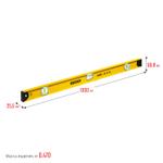 STAYER I-Bar 180˚, 1000 мм, двутавровый, уровень с поворотным глазком (3470-100)