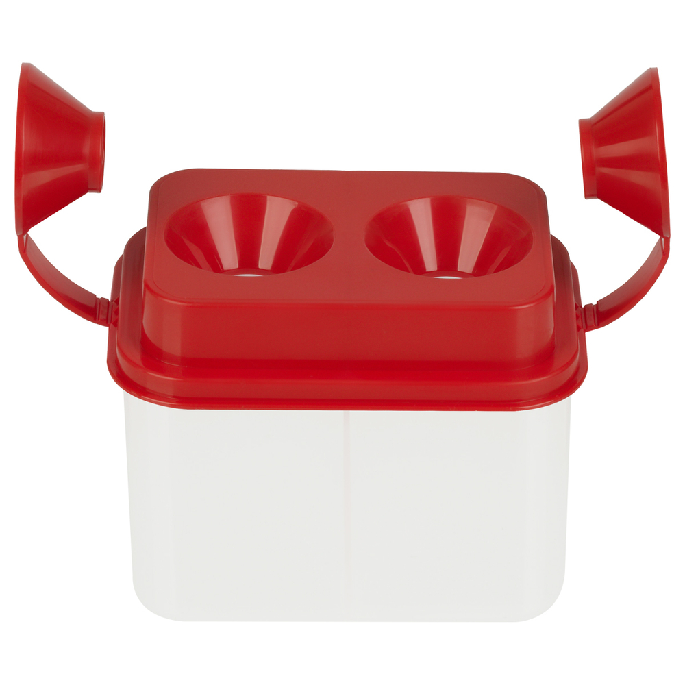 Стакан-непроливайка двойной СТАММ "Премиум", ассорти