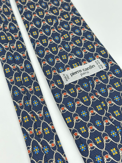 Галстук тёмно-синий Pierre Cardin