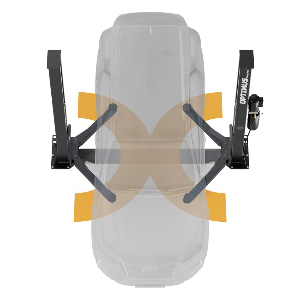 VS-OPT-4T/380 Подъемник двухстоечный с нижней синхронизацией 4 тонны, двухст. разбл., 380В