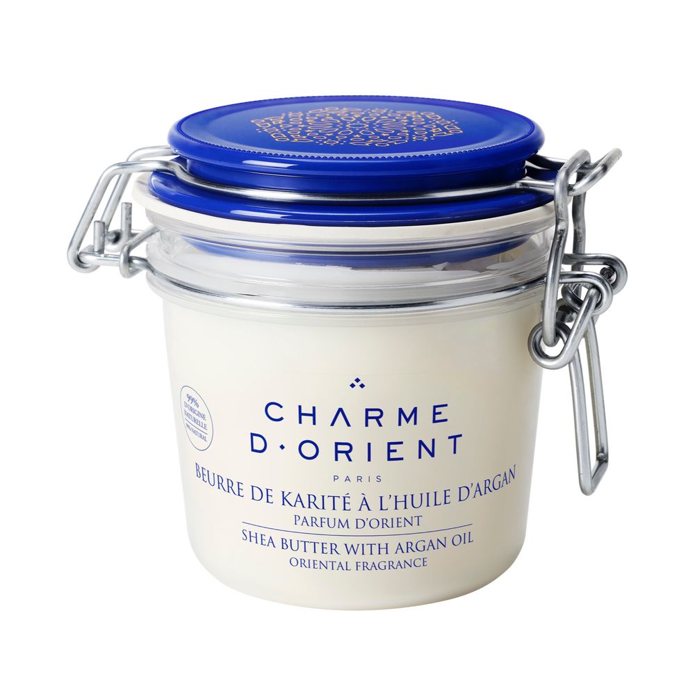 CHARME D&#39;ORIENT | Масло карите с аргановым маслом с восточным ароматом / Beurre de Karité à l’huile d’argan, (200 г)