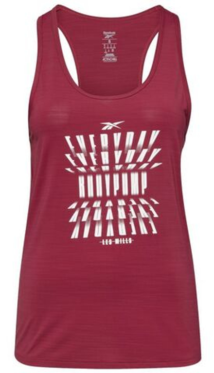 Топ теннисный Reebok Les Mills ACTIVCHILL Athletic BodyPump Tank W - punch berry