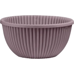 Кашпо для цветов пластиковое 6л d-31см «Верде» Пыльная роза