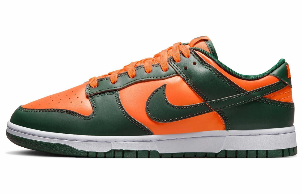 Кроссовки Nike Dunk Low Retro "Miami Hurricanes"