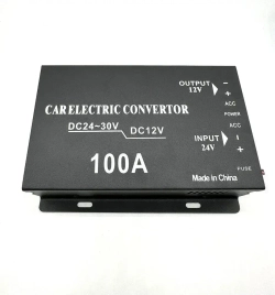 Автомобильный инвертор с 24V на 12V (100A - 1200W)