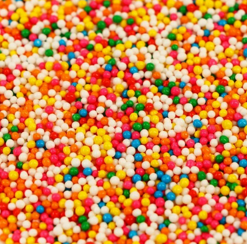 Посыпка бисер разноцветный, 25 гр.