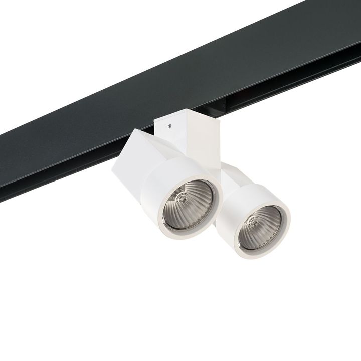 Комплект с трековым светильником Lightstar Illumo X2 (595027+051036) PRO051036