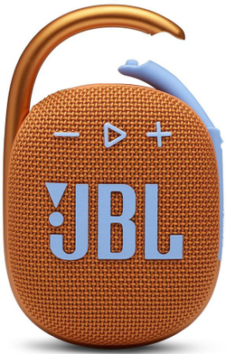 Акустическая система JBL Clip 4, оранжевая JBLCLIP4ORG